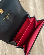 Load image into Gallery viewer, CHANEL 19 MONALISA XL CARD HOLDER