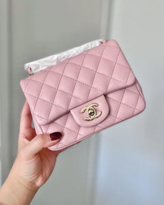 Chanel Mini Square Luxury Bags  Wallets on Carousell